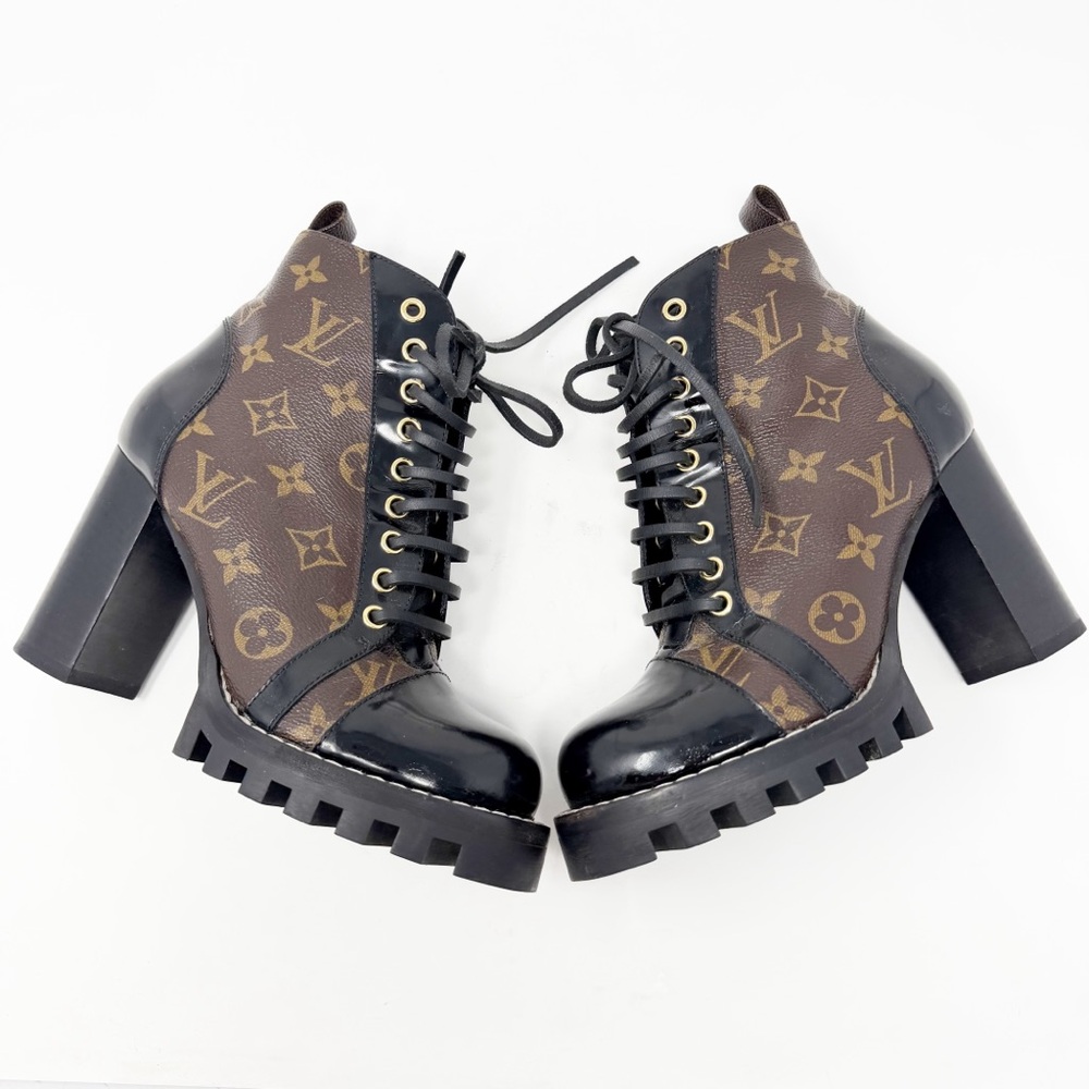 Louis Vuitton Star Trail Leather Ankle Boots Womens Size IT 36.5 / US 6.5